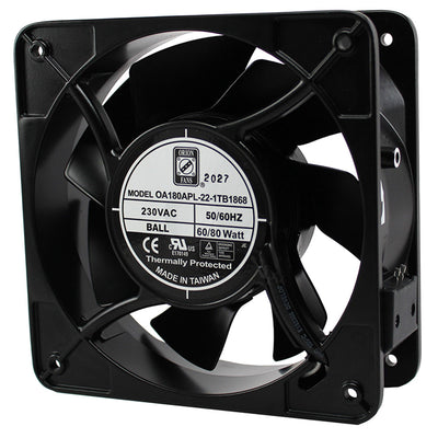 OA180APL-22-1TB1868 by Orion Fans - FAN 230AC 180X180X65MM IP68 TERM