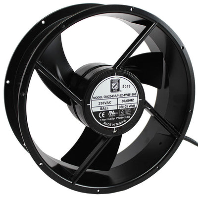 OA2543AP-22-1WB1868 by Orion Fans - FAN 230AC 254X254X89MM IP68 WIRE