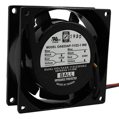 OA825AP-11/22-1WB by Orion Fans - FAN AXIAL 80X27MM 115/230VAC