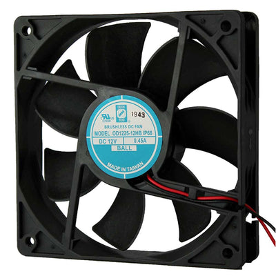 OD1225-12MBIP68 by Orion Fans - FAN AXIAL 120X25MM 12VDC WIRE