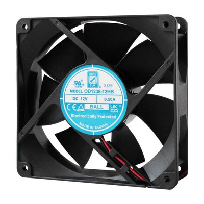 OD1238-24HBXE by Orion Fans - FAN AXIAL 120X38MM 24VDC WIRE