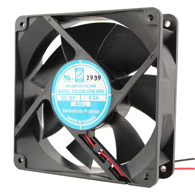 OD1238-48HBIP68 by Orion Fans - FAN AXIAL 120X38MM 48VDC WIRE