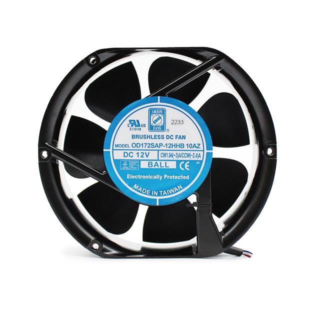 OD172SAP-24HHB10AZX by Orion Fans - 24VDC 172X150X51MM REVERSIBLE FL