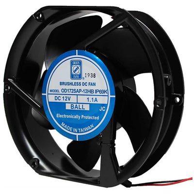 OD172SAP-24HBXCIP69K by Orion Fans - FAN AXIAL 172X51.6MM 24VDC WIRE