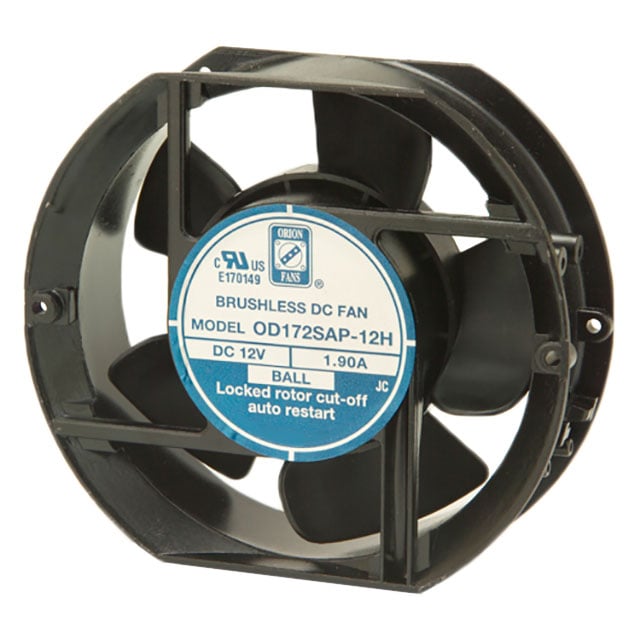 OD172SAP-48HHB by Orion Fans - FAN AXIAL 172X51MM 48VDC WIRE