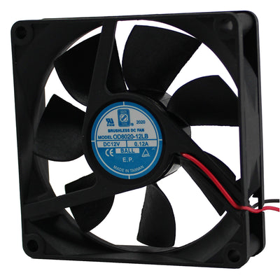 OD8020-12LB by Orion Fans - FAN AXIAL 80X20MM 12VDC WIRE