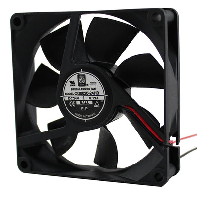 OD8020-24HB by Orion Fans - FAN AXIAL 80X20MM 24VDC WIRE