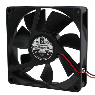 OD8020-24LB by Orion Fans - FAN AXIAL 80X20MM 24VDC WIRE