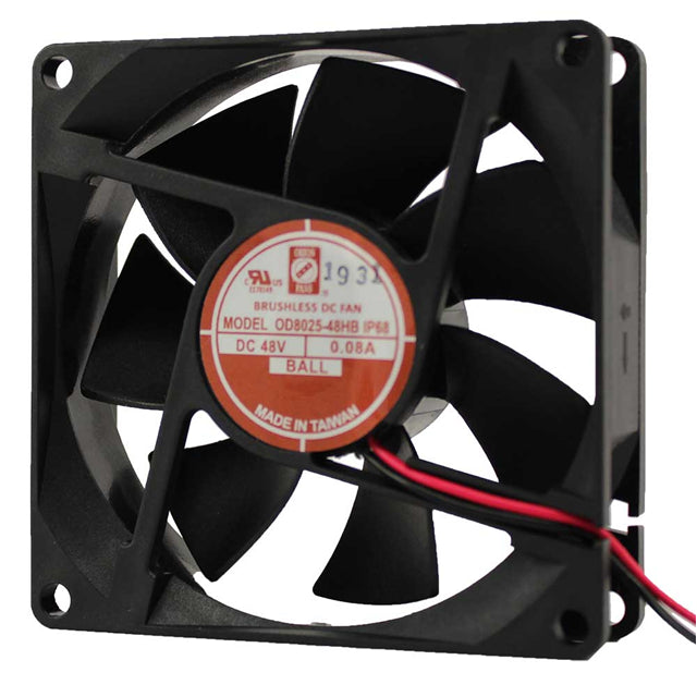 OD8025-12MBIP68 by Orion Fans - FAN AXIAL 80X25MM 12VDC WIRE