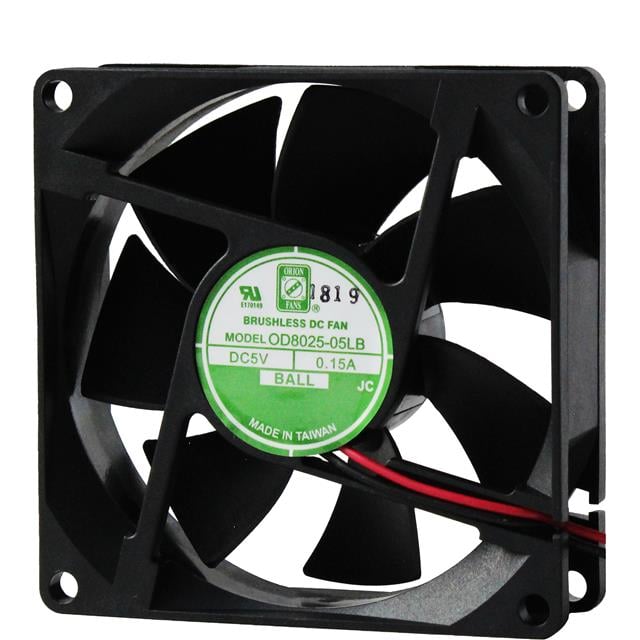 OD8025-24HHBXE by Orion Fans - FAN AXIAL 80X25MM 24VDC WIRE