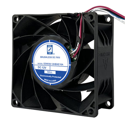 OD8038-12HBXE10A by Orion Fans - FAN AXIAL 80X38MM 12VDC WIRE