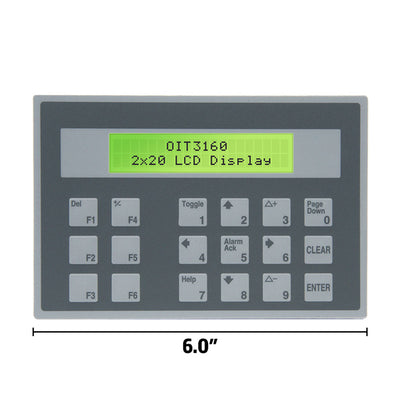 OIT3160-B00 by Maple Systems Inc - 2 X 20 BACKLIT LCD MONOCHROME DI