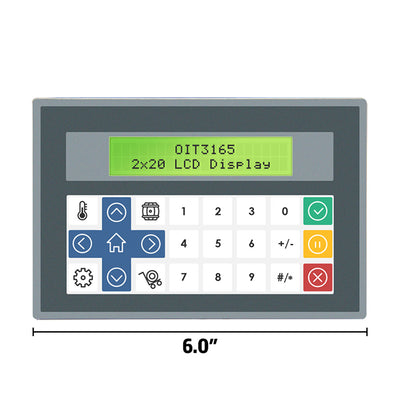 OIT3165-A00 by Maple Systems Inc - 2 X 20 BACKLIT LCD MONOCHROME DI