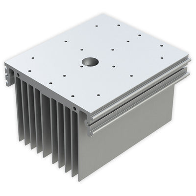 ONAH-0504-01 by New Energy - RECT HEAT SINK CREE XHP70 XHP50