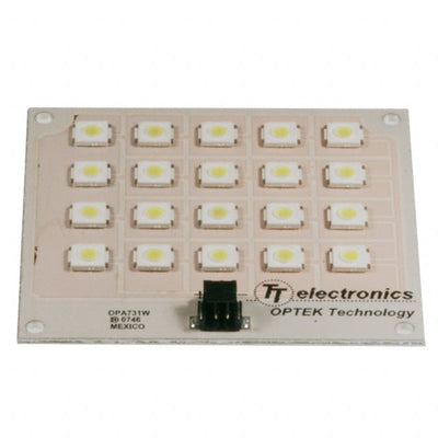 OPA731W by TT Electronics/Optek Technology - LED MOD OPA731 COOL WH SQ 6500K