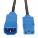 P004-004-BL by Tripp Lite - CORD 18AWG IEC320C14 - 320C13 4