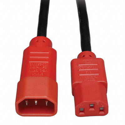 P004-004-RD by Tripp Lite - CORD 18AWG IEC320C14 - 320C13 4