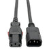 P004-L10 by Tripp Lite - C14 MALE TO C13 FEMALE POWER CAB