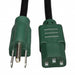 P006-004-GN by Tripp Lite - CORD 18AWG NEMA5-15P - IEC320 4
