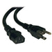 P007-003 by Tripp Lite - CORD 14AWG NEMA5-15P - IEC320 3