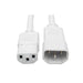 P005-002-AWH by Tripp Lite - CORD 14AWG IEC320-C14 - C13 2