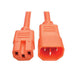 P018-002-AOR by Tripp Lite - CORD 14AWG IEC320C14 - 320C15 2