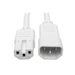 P018-006-AWH by Tripp Lite - CORD 14AWG IEC320-C14 - C15 6