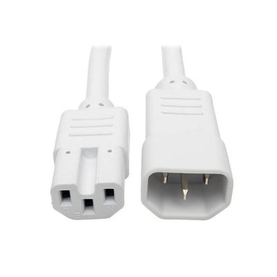 P018-002-AWH by Tripp Lite - CORD 14AWG IEC320-C14 - C15 2