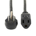 P024-003-13A15D by Tripp Lite - POWER EXTENSION CORD, RIGHT-ANGL