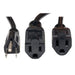 P024-18N-13A-2R by Tripp Lite - CRD 16AWG NEMA5-15P - 5-15R 1.5