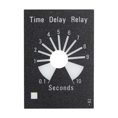 P0400-27 by Littelfuse Inc. - FACE PLATE 0-10 DIAL REV A