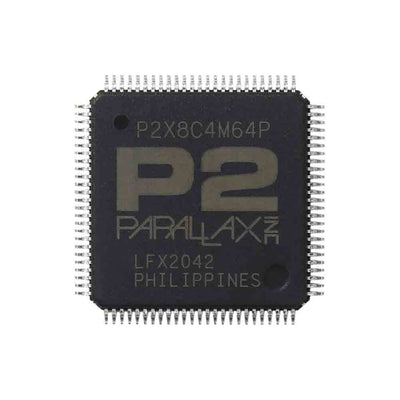 P2X8C4M64P by Parallax Inc. - IC MCU 32BIT 544KB RAM 100TQFP