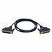 P402-006-R by Tripp Lite - CABLE ASSY DB25 SHLD BLACK 1.83M