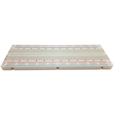 PART BREADBOARD LARGE by Gearbox Labs - 830 POINT SOLDERLESS BREADBOARD