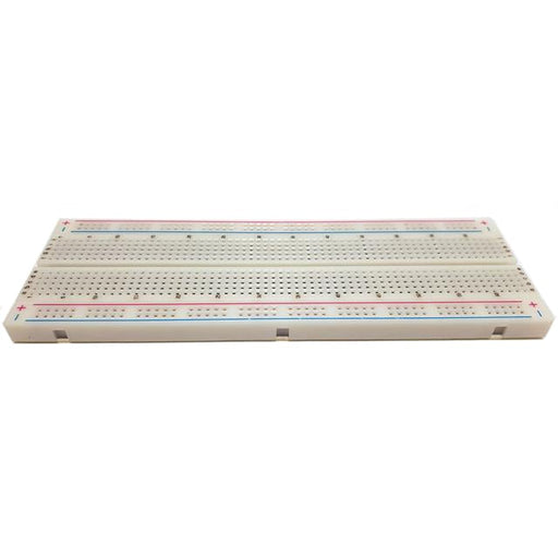 PART BREADBOARD LARGE by Gearbox Labs - 830 POINT SOLDERLESS BREADBOARD