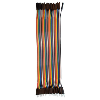 PART JUMPER WIRES M/F (40) by Gearbox Labs - MALE/FEMALE JUMPER WIRES