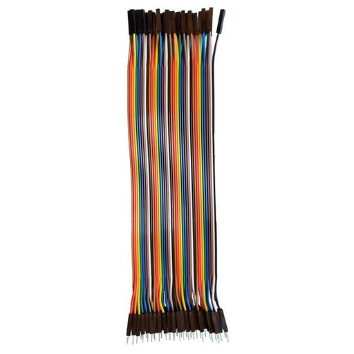 PART JUMPER WIRES M/F (40) by Gearbox Labs - MALE/FEMALE JUMPER WIRES