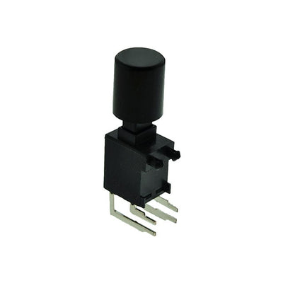 PB400EEQR1BLK by E-Switch - SWITCH PB DPST 3A 30V