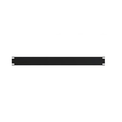 PBPA19001BK by Hammond Manufacturing - 1U FLAT ALUMINUM RACK PANEL