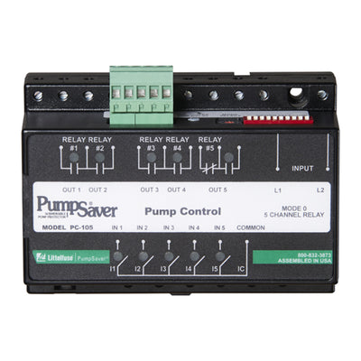 PC-105 by Littelfuse Inc. - 5 CHANNEL PUMP-CONTROL SWITCH/