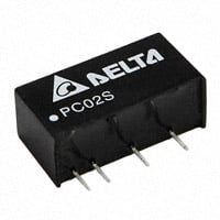 PC02S2403A by Delta Electronics - DC DC CONVERTER 3.3V 2W