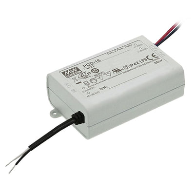 PCD-16-1050A by MEAN WELL USA Inc. - LED DRVR CC AC/DC 12-16V 1.05A