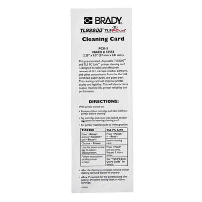 PCK-5 by Brady Corporation - PRINTER CLEANING KIT 5-PACK