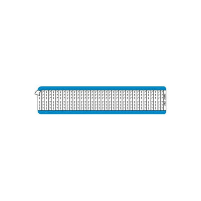 PCM-55 by Panduit Corp - WIRE MARKR CARD 6.4MMX38.1MM WHT