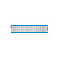 PCM-55 by Panduit Corp - WIRE MARKR CARD 6.4MMX38.1MM WHT
