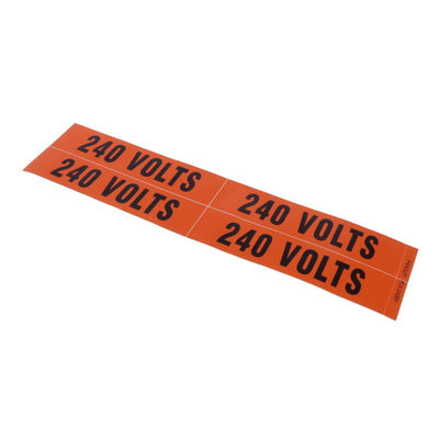 PCV-240BY by Panduit Corp - WIRE MARKER ADH 114.3MMX28.7MM