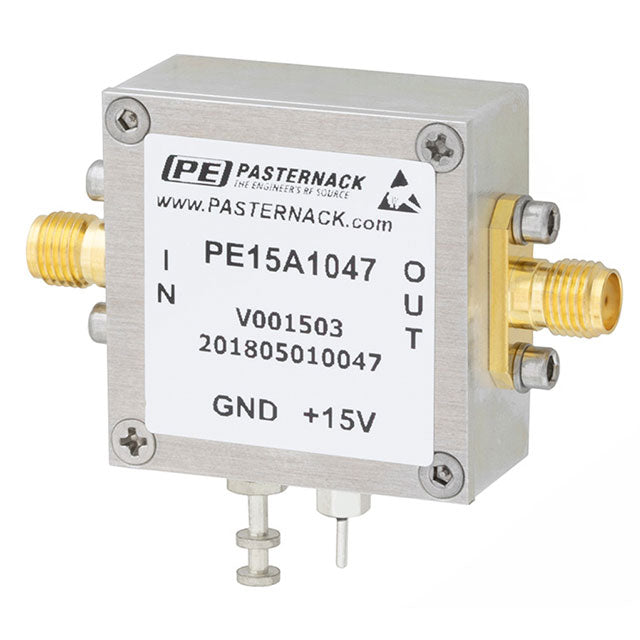 PE15A1047 by Pasternack - IC RF AMP GPS 30KHZ-600MHZ MOD