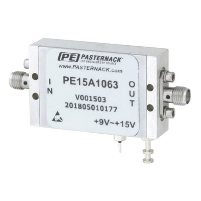 PE15A1063 by Pasternack - IC RF AMP GPS 10MHZ-600MHZ MOD
