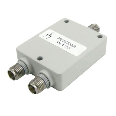 PE20DV008 by Pasternack - 2 WAY 20W DIV SMA 800MHZ-2.4GHZ