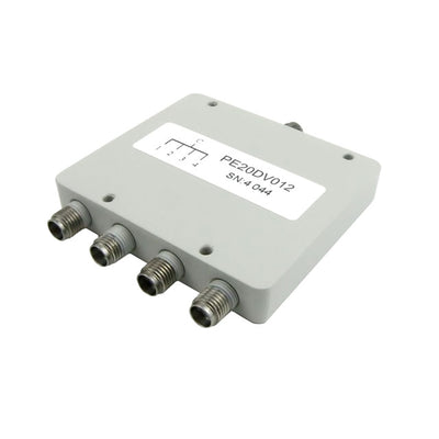 PE20DV012 by Pasternack - 4 WAY 20W DIV SMA 800MHZ-2.5GHZ